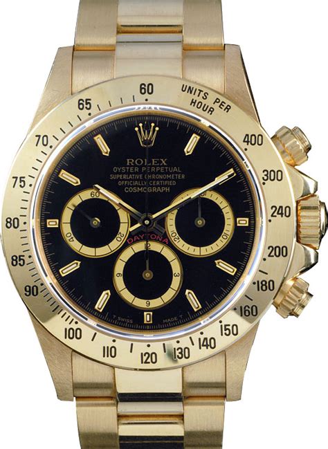 used rolex daytona gold|solid gold rolex daytona.